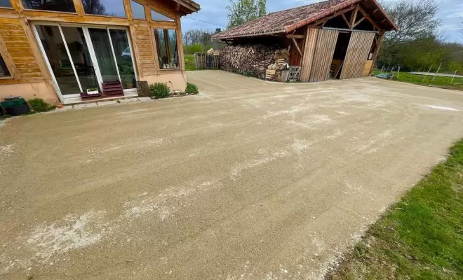 Travaux de terrassement, Moncrabeau, ETPB Pascal Burlin