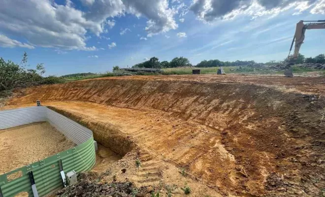 Travaux de terrassement, Nérac, ETPB Pascal Burlin
