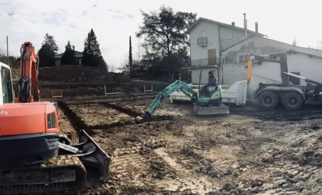 Travaux de terrassement, Nérac, ETPB Pascal Burlin